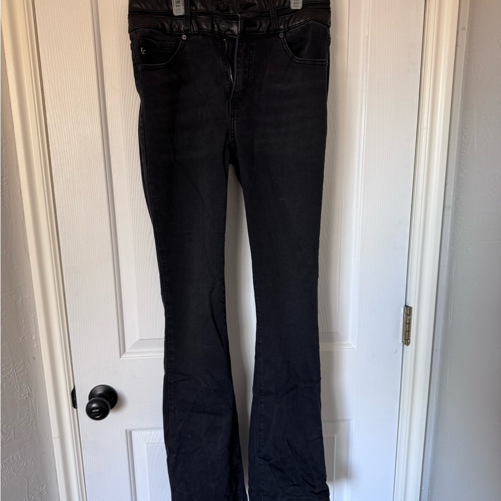 KanCan Black Flare Women's Jeans